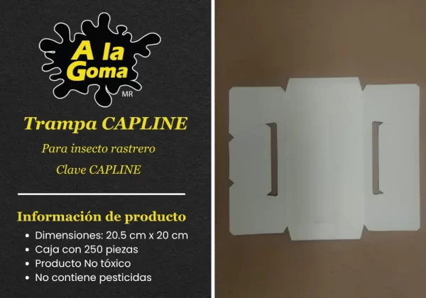 Trampa CAPLINE Para insecto rastrero CAJA CON 250 PIEZAS