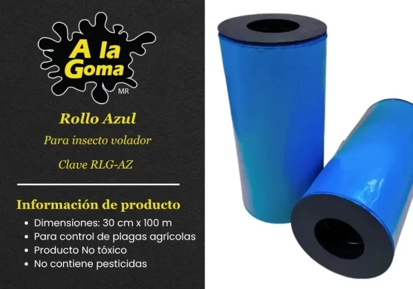 Rollo Azul Grande Para insecto volador