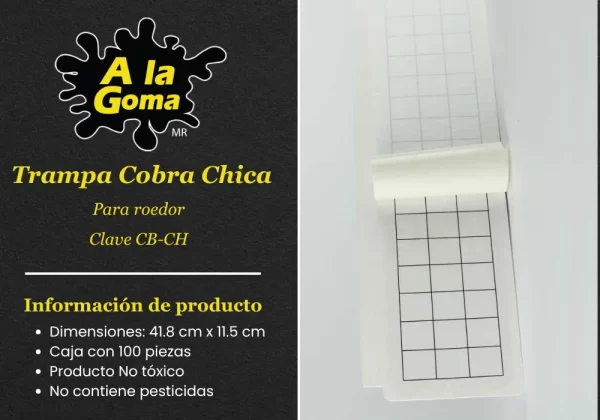 Trampa Cobra Chica Para insecto volador CAJA CON 100 PIEZAS