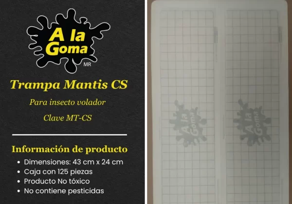 Trampa Mantis CS Para insecto volador CAJA CON 125 PIEZAS