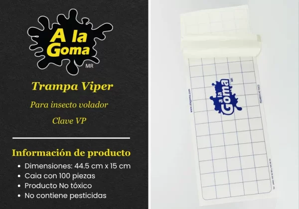 Trampa Viper​ Para insecto CAJA CON 100 PIEZAS